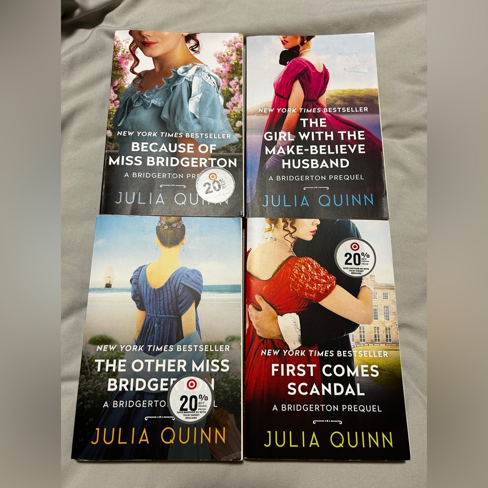 Bridgerton Prequel Series Book Set by Julia Quinn